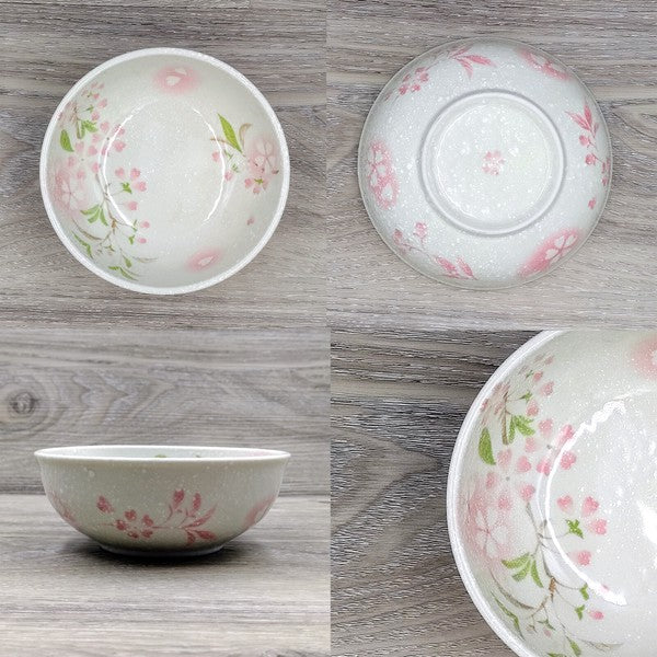日本製 美濃燒 手繪櫻花 陶瓷飯碗|日常居家小菜碗 陶瓷碗 餐桌質感湯碗
