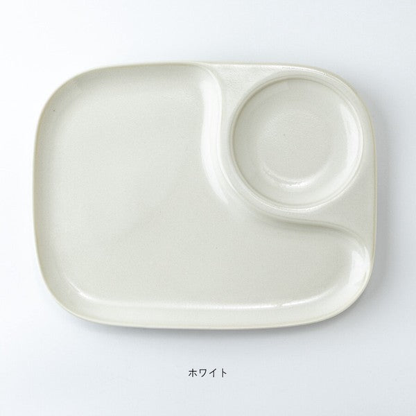 日本製 NEST 早餐分隔盤|日系質感餐盤 輕食盤 居家餐桌 分格盤