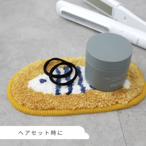 日本 nook 蓬鬆造型迷你置物墊|飾品置物墊 桌面收納墊 玄關鑰匙墊 桌墊