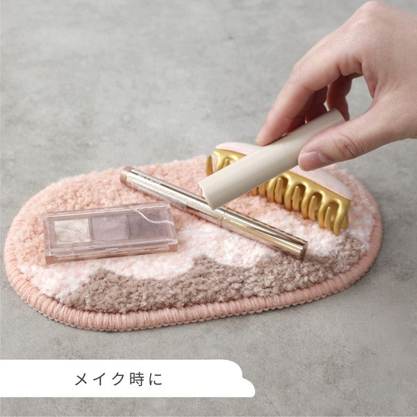 日本 nook 蓬鬆造型迷你置物墊|飾品置物墊 桌面收納墊 玄關鑰匙墊 桌墊