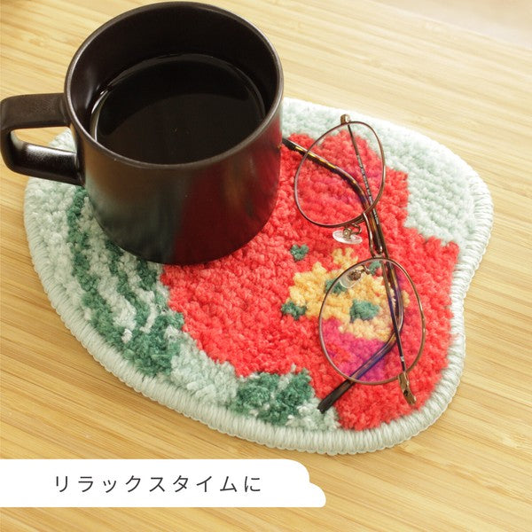 日本 nook 蓬鬆造型迷你置物墊|飾品置物墊 桌面收納墊 玄關鑰匙墊 桌墊