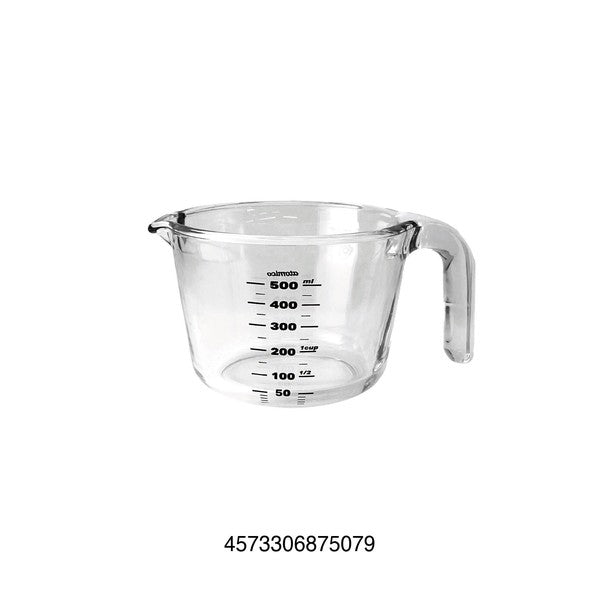 日本 atomico 耐熱玻璃刻度杯量杯 250ml 500ml|一杯搞定量測・攪拌・加熱 咖啡量杯 烘焙量杯