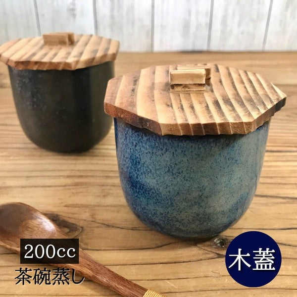 日本製 美濃燒 含蓋茶碗蒸碗 多款可選 | 蒸蛋 茶碗蒸 可放電鍋 陶瓷 奶酪杯