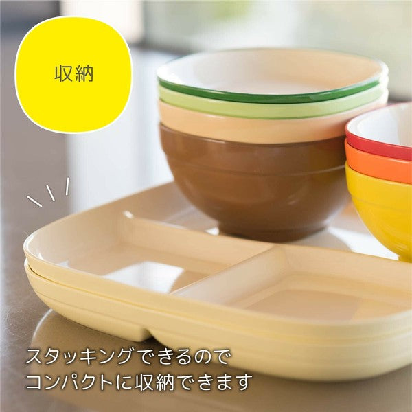 日本製 SoLow 輕量PET樹脂分隔餐盤 | 211餐盤 減脂餐盤 健康餐盤