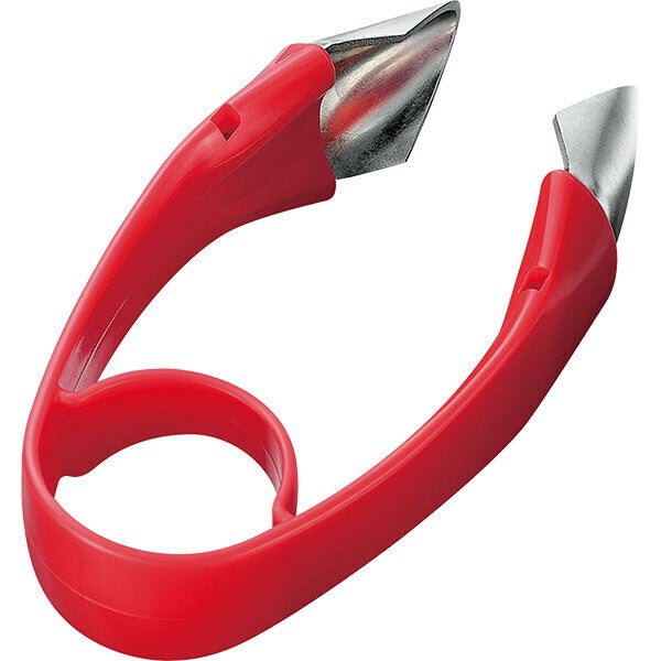 日本製 下村工業 不銹鋼蔬果蒂頭去除器 | 番茄 馬鈴薯 草莓 SHIMOMURA