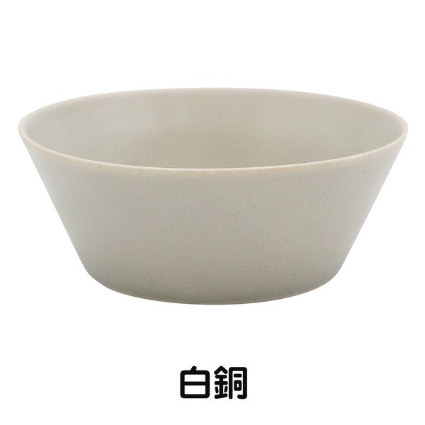 日本製 美濃燒 IRO UTUWA 素色碗 四色 | 平口碗 沙拉碗 優格碗 麥片碗