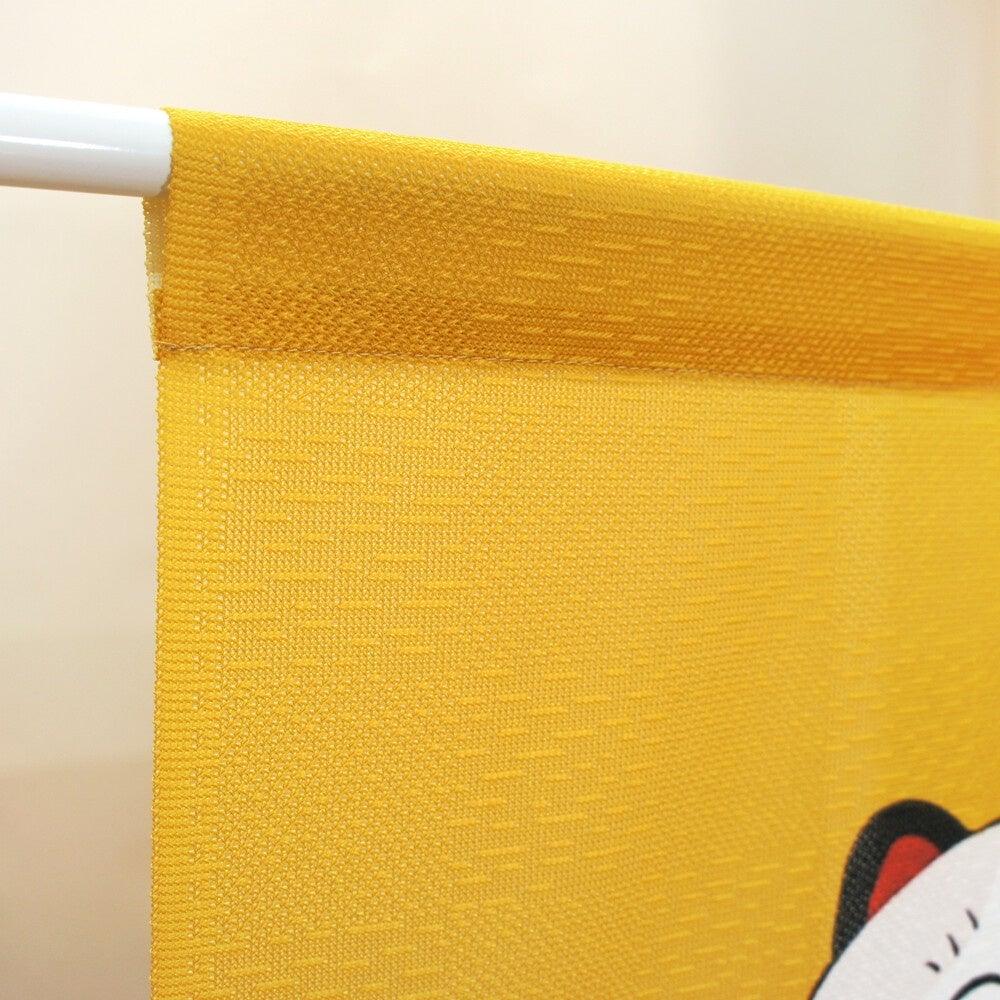 日本製七福貓85x150cm門簾|祈福/招財/風水長簾 - 富士通販