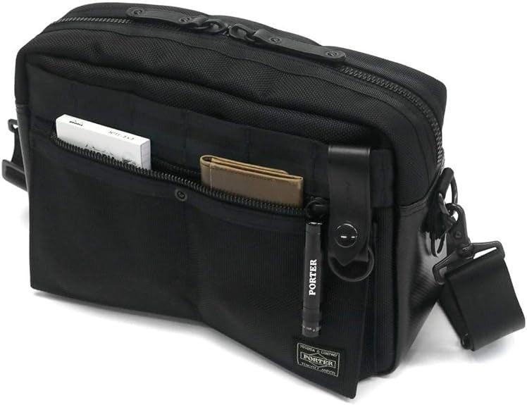 日本 Porter 黑色 Heat 斜背包 703-07970|側背包 休閒包 通勤包