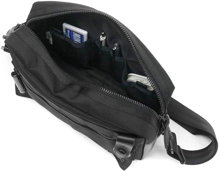 日本 Porter 黑色 Heat 斜背包 703-07970|側背包 休閒包 通勤包