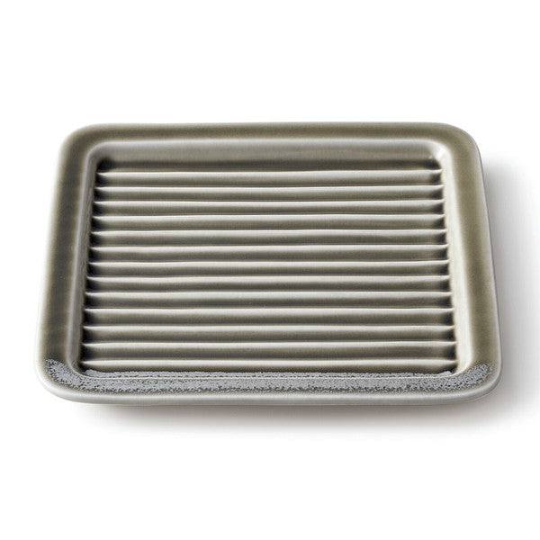 日本製 美濃燒 Aito 酥脆波紋吐司盤 | ITSUMO 吐司專用盤 吐司盤 麵包盤 炸物盤 燒烤盤