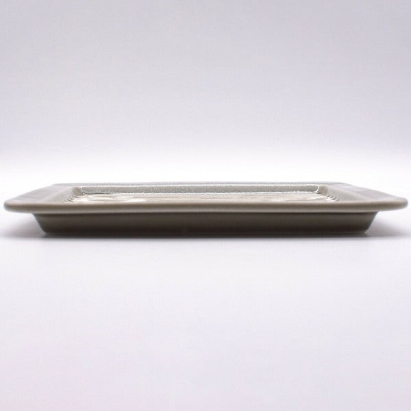 日本製 美濃燒 Aito 酥脆波紋吐司盤 | ITSUMO 吐司專用盤 吐司盤 麵包盤 炸物盤 燒烤盤