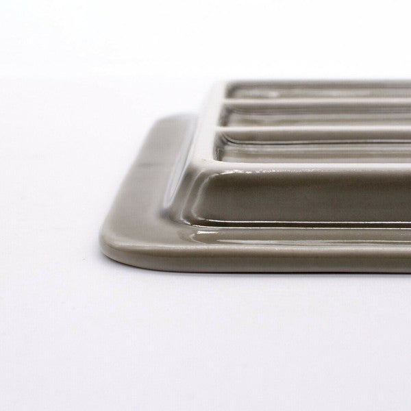 日本製 美濃燒 Aito 酥脆波紋吐司盤 | ITSUMO 吐司專用盤 吐司盤 麵包盤 炸物盤 燒烤盤