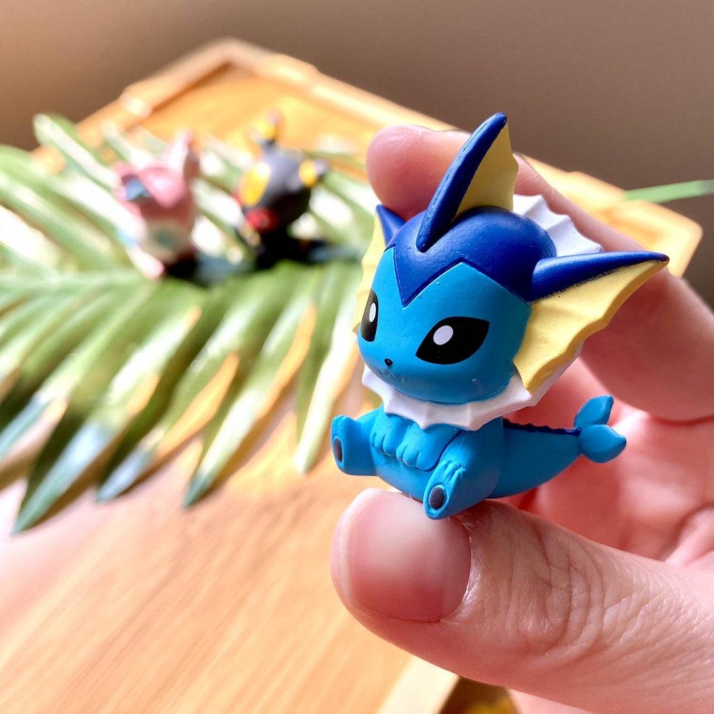 日本萬代 精靈寶可夢造型公仔夾|伊布系列 全9種 模型公仔 扭蛋 蛋糕裝飾 - 富士通販