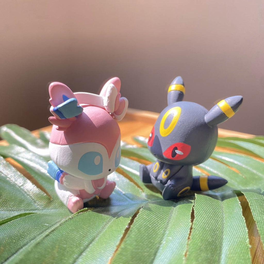 日本萬代 精靈寶可夢造型公仔夾|伊布系列 全9種 模型公仔 扭蛋 蛋糕裝飾 - 富士通販