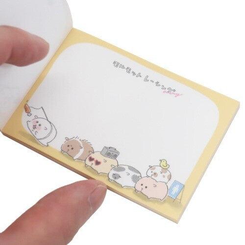 日本製天竺鼠便條紙-90張|開學文具便條本 - 富士通販