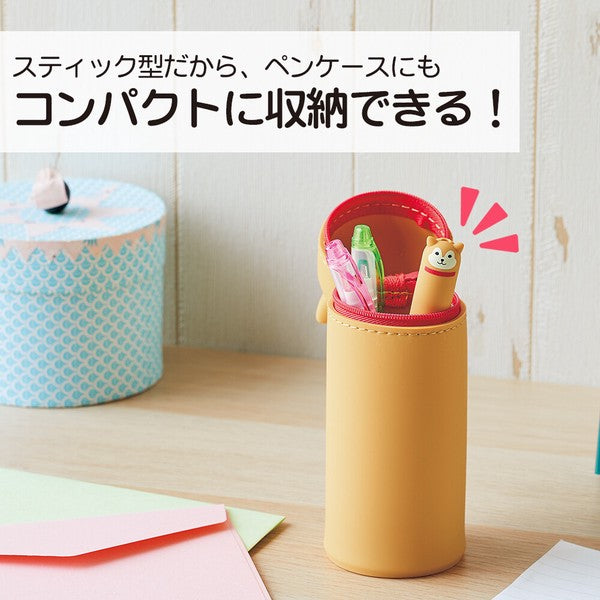 日本 LIHIT LAB PuniLabo 動物造型隨身剪刀 | 便攜剪刀 兒童剪刀 附掛繩