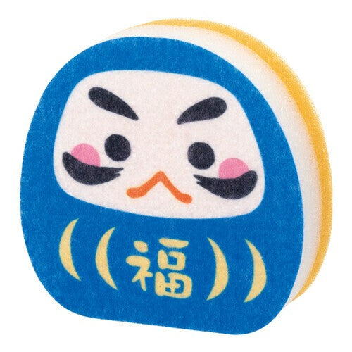 日本 開運達摩造型清潔海綿 | 廚房海綿 造型菜瓜布