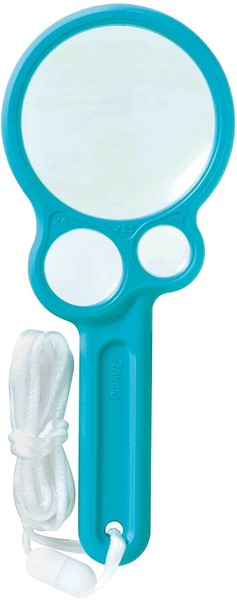 日本 RAYMAY 藤井 3.5-13倍兒童觀察放大鏡 | 老師推薦 放大鏡 附掛繩 學生文具