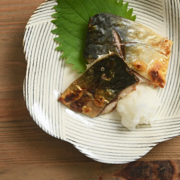 日本製 波佐見燒 natural69 粉引花型餐盤 | 陶瓷盤 餐盤 日式餐盤 淺盤