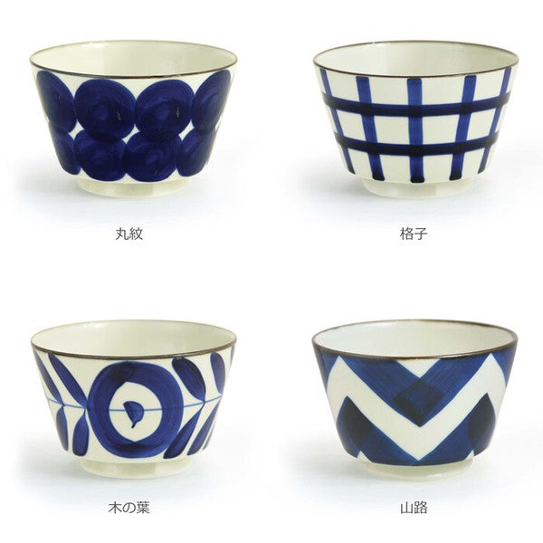 日本製 natural69 波佐見燒 焦吳須丼碗 | 陶瓷碗 大碗 深碗 丼飯碗 烏龍麵碗 碗公 高台碗