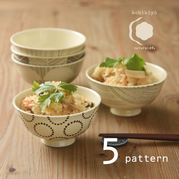 日本製 波佐見燒 natural69 粉引飯碗 | 陶瓷碗 湯碗 飯碗