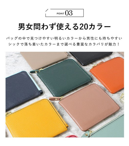 日本 LIZDAYS 超薄真皮短夾 | 輕薄隨身 L型皮夾 小皮夾 卡包 零錢包 男女通用 多色