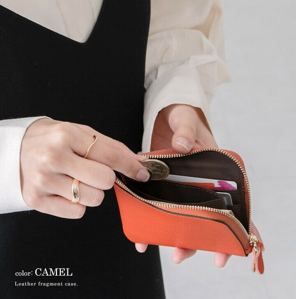 日本 LIZDAYS 超薄真皮短夾 | 輕薄隨身 L型皮夾 小皮夾 卡包 零錢包 男女通用 多色