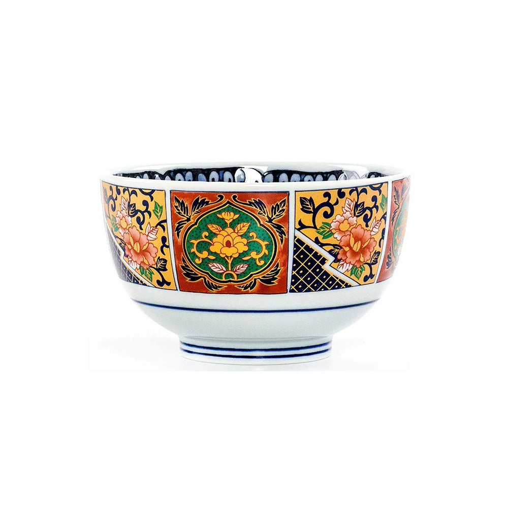 日本製 美濃燒 錦彩碗︱宮廷風 古伊萬里 日式餐具