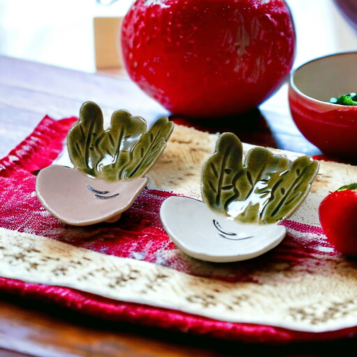 日本 Blut’s rokuro 六魯蔬菜造型小碟子|南瓜 柚子 茄子 蘿蔔 青椒 紅蘿蔔