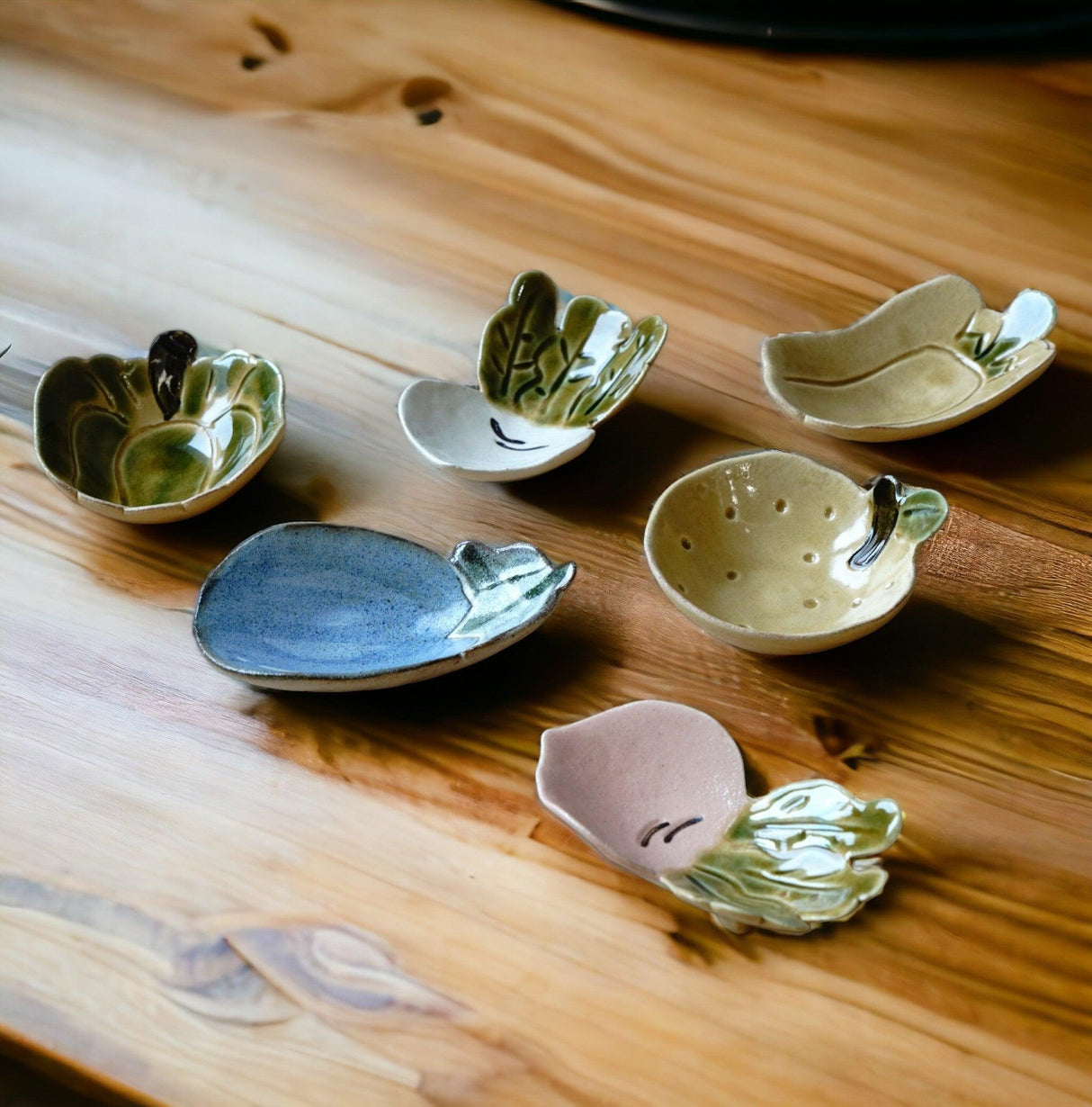 日本 Blut’s rokuro 六魯蔬菜造型小碟子|南瓜 柚子 茄子 蘿蔔 青椒 紅蘿蔔