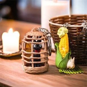 日本 吉卜力 鑰匙圈|白龍貓 魔女宅急便吉吉 - 富士通販