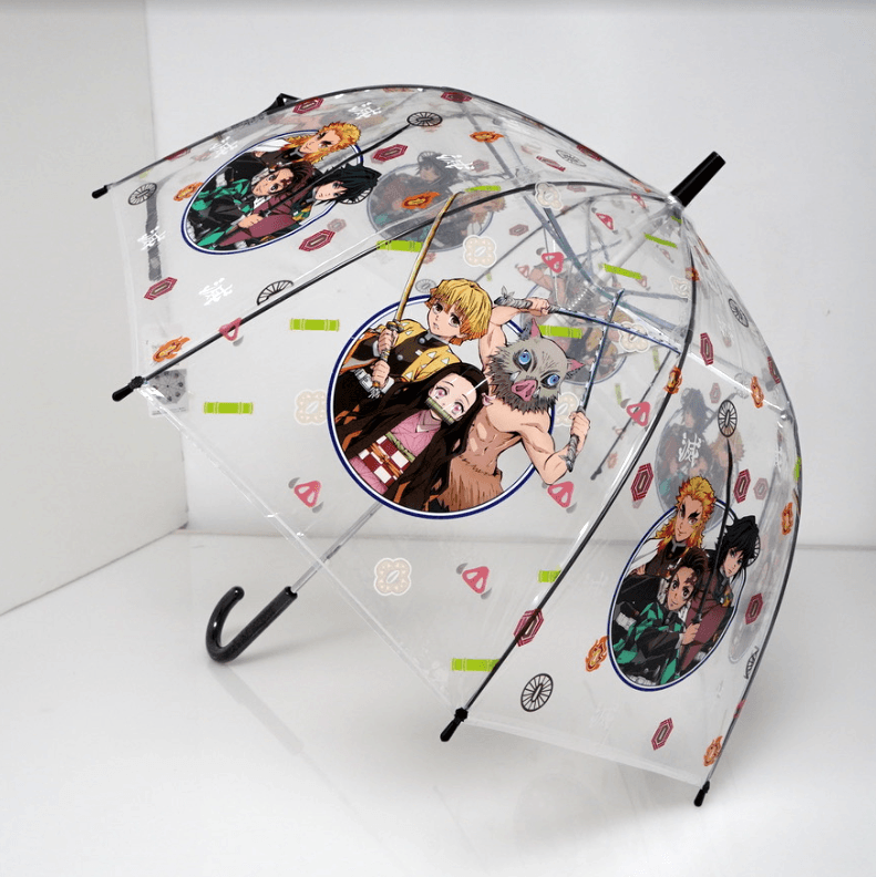 日本正版卡通雨傘|小朋友雨傘,鬼滅之刃、蠟筆小新、角落生物、迪士尼、哆啦a夢 - 富士通販