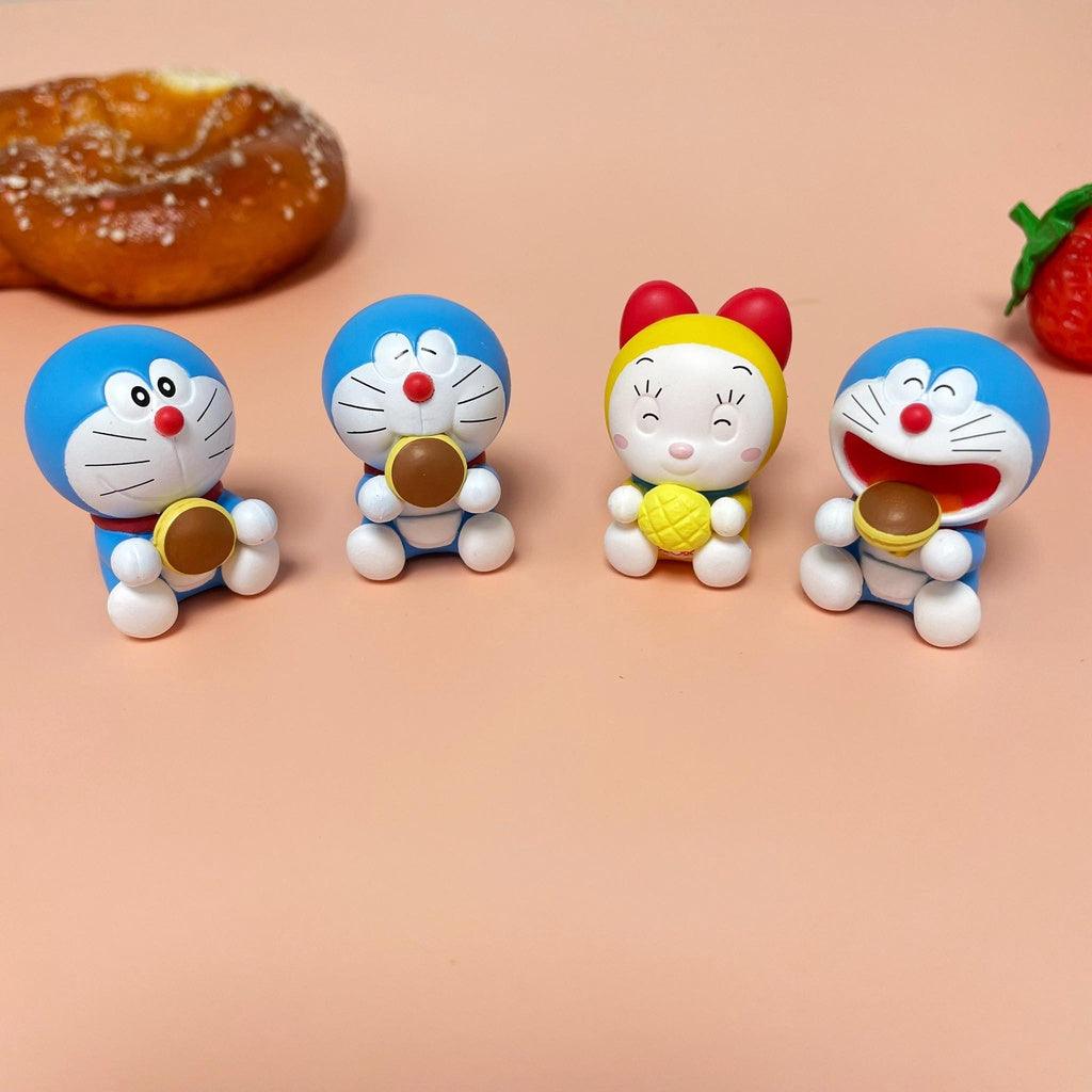 日本 萬代 哆啦a夢 飽食派對扭蛋|公仔 擺飾 轉蛋 - 富士通販