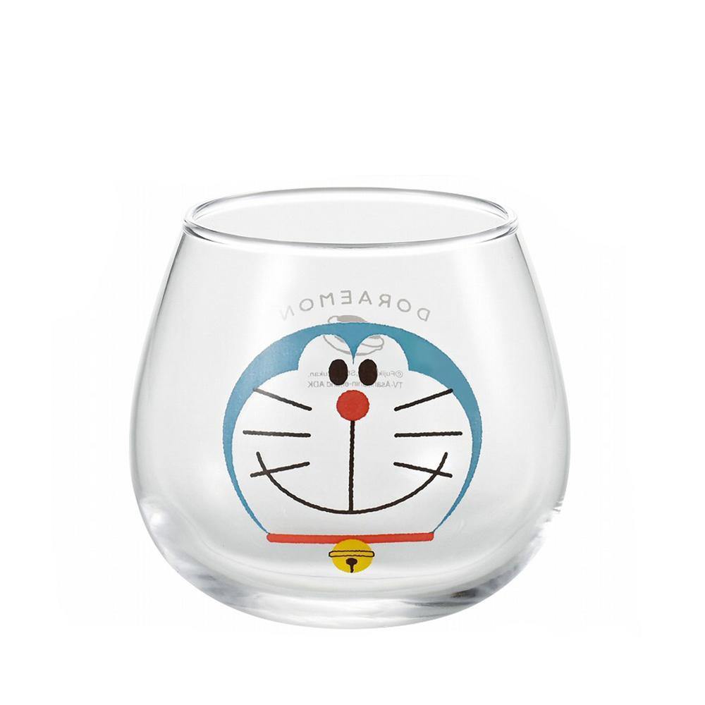 哆啦A夢、哆啦美玻璃牛奶杯,小叮噹透明飲料杯 - 富士通販