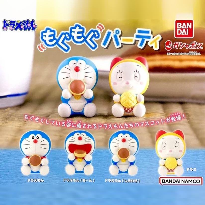 日本 萬代 哆啦a夢 飽食派對扭蛋|公仔 擺飾 轉蛋 - 富士通販