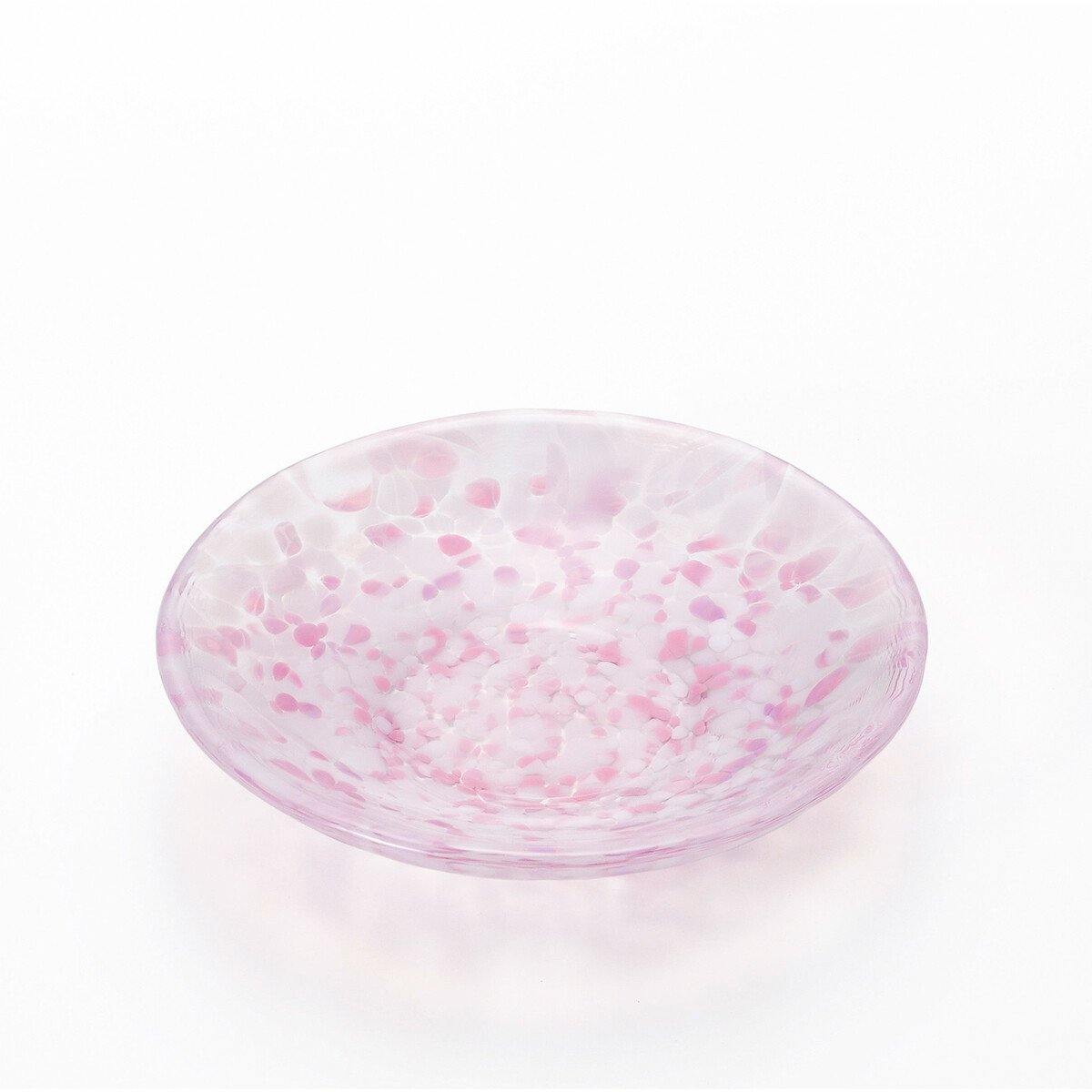 日本ADERIA津輕玻璃櫻花系列 清酒杯|玻璃杯|餐盤|小碟子 - 富士通販