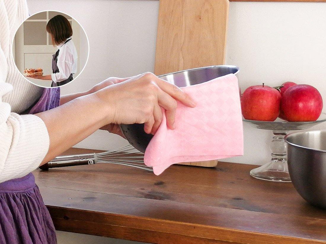 日本 AION吸水抹布|餐具擦拭布-日本製 - 富士通販