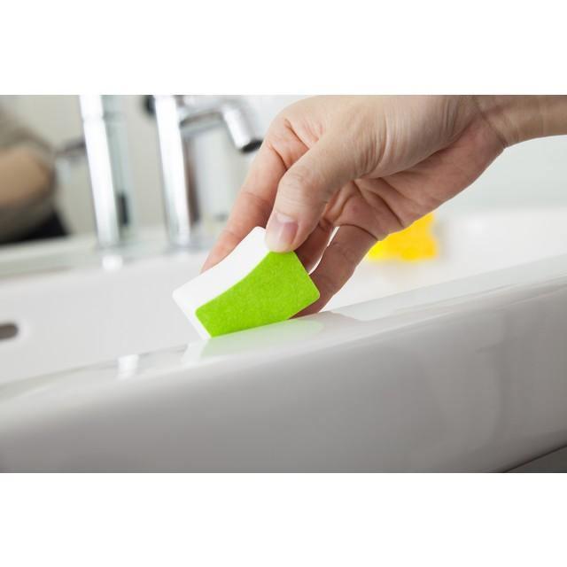 日本 Aisen神奇鏡面拋光去漬刷|水龍頭不銹鋼水垢清潔刷-日本製 - 富士通販