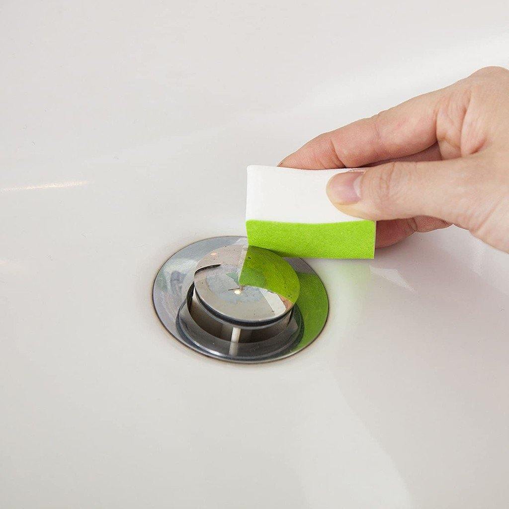 日本 Aisen神奇鏡面拋光去漬刷|水龍頭不銹鋼水垢清潔刷-日本製 - 富士通販