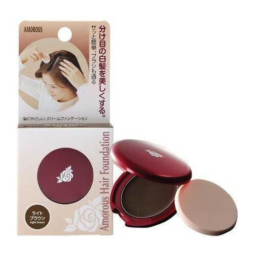 日本 AMOROUS遮瑕豐髮頭皮外露染髮粉餅(三色可選)-日本製 - 富士通販