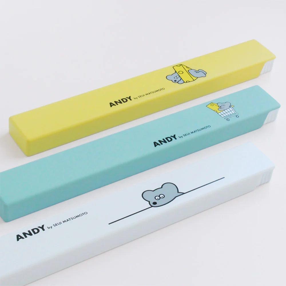 日本 Andy 兒童環保餐筷|兩色可選 - 富士通販