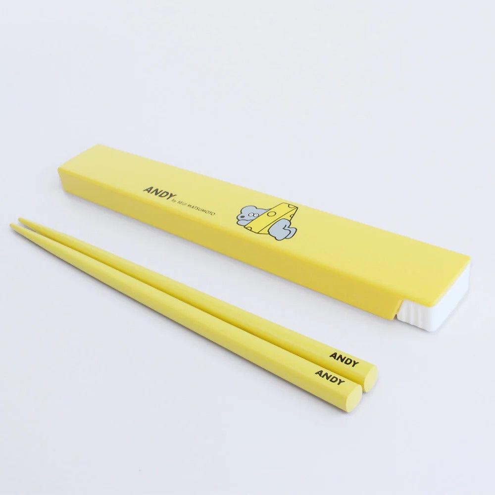 日本 Andy 兒童環保餐筷|兩色可選 - 富士通販