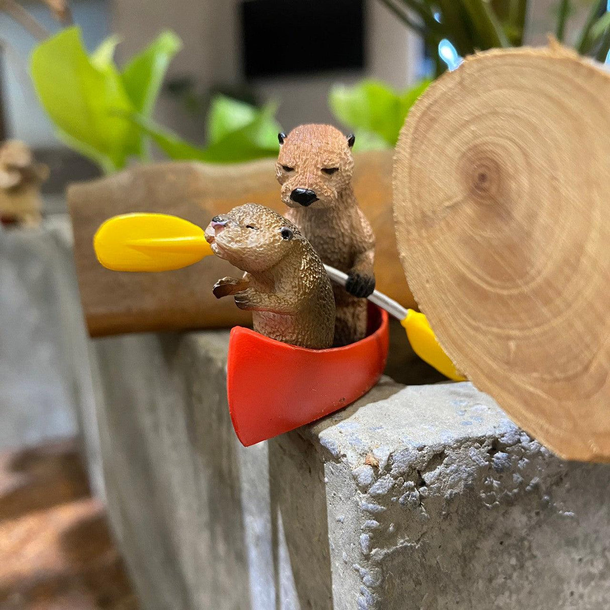 日本 朝隈俊男 animal camp 露營動物4 扭蛋 公仔|水獺 袋鼠 馬來貘 綿羊 牛頭梗 賤狗 - 富士通販