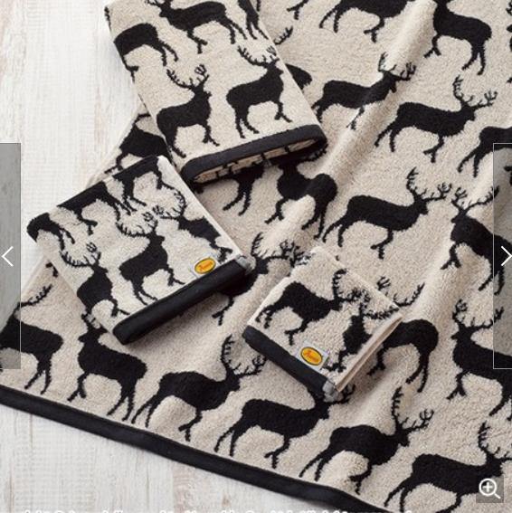 Anorak 麋鹿浴巾 毛巾|北歐風格、聖誕節布置 - 富士通販