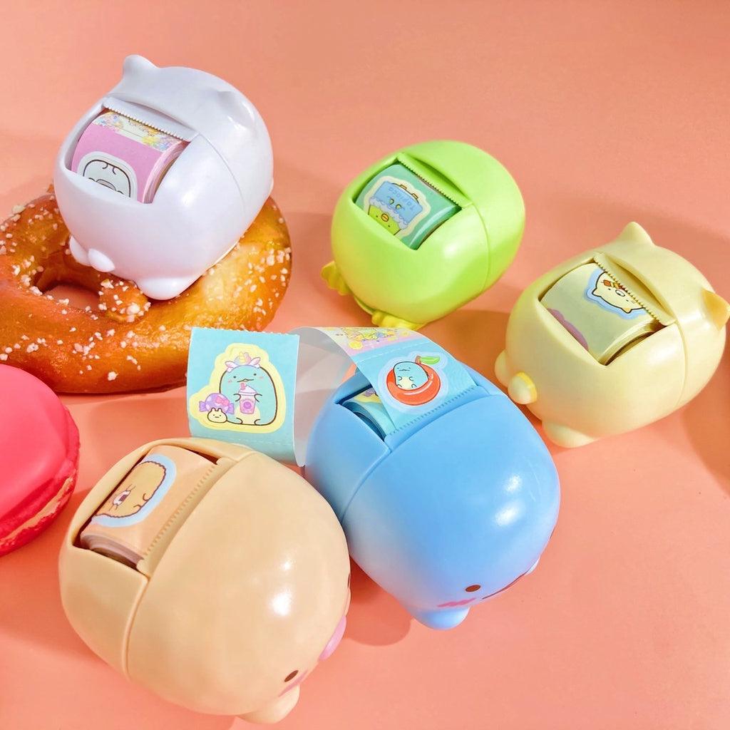 日本萬代 BANDAI 角落生物 扭蛋 環保貼紙公仔|白熊、炸豬排、恐龍、貓咪、企鵝 - 富士通販