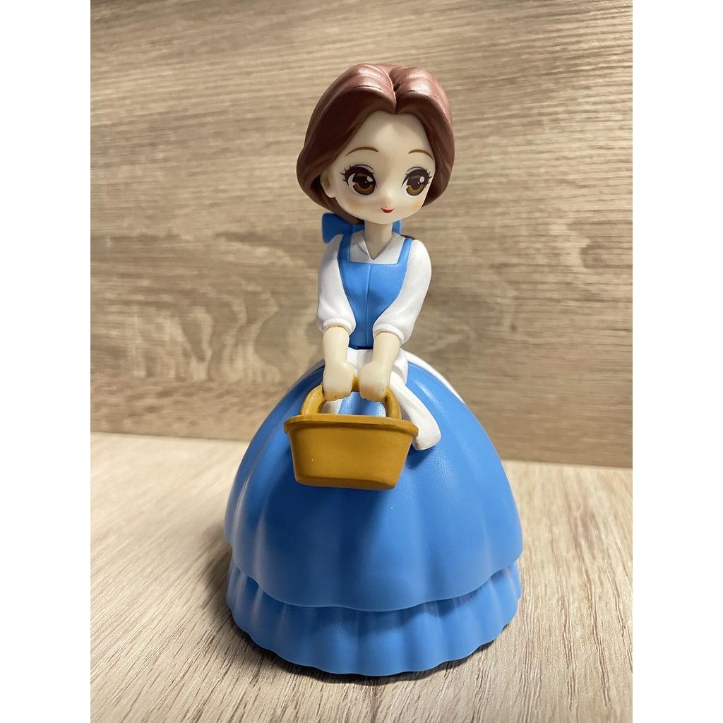 日本 BANDAI 萬代 迪士尼公主環保扭蛋 四款|貝兒 白雪公主 樂佩 蒂安娜 - 富士通販