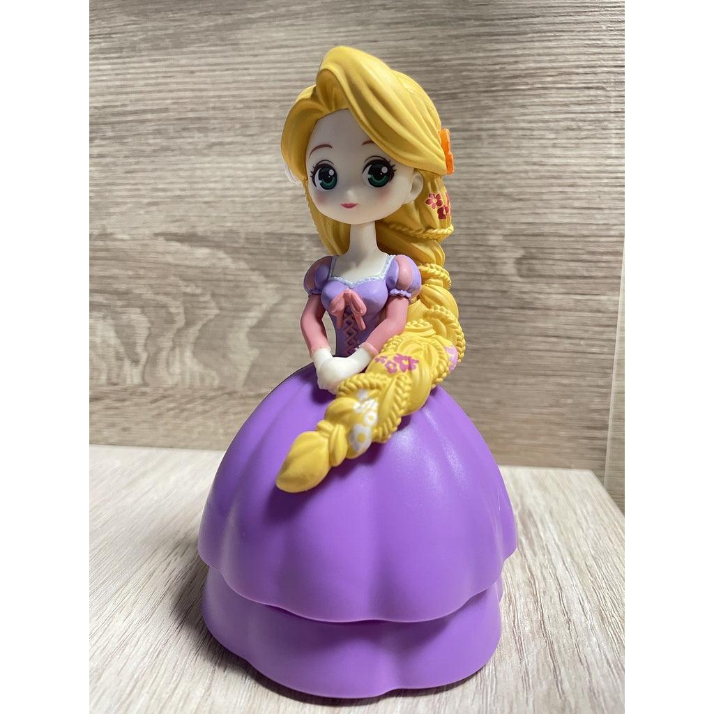 日本 BANDAI 萬代 迪士尼公主環保扭蛋 四款|貝兒 白雪公主 樂佩 蒂安娜 - 富士通販