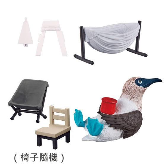 日本 BANDAI 萬代 動物露營公仔場景組02|扭蛋公仔 場景模型 露營扭蛋 - 富士通販