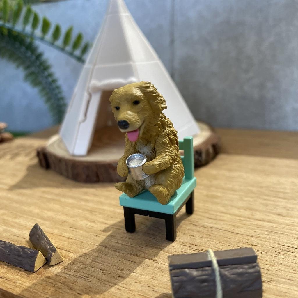 日本 BANDAI 萬代 動物露營公仔場景組02|扭蛋公仔 場景模型 露營扭蛋 - 富士通販