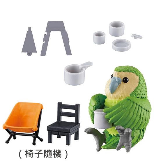 日本 BANDAI 萬代 動物露營公仔場景組03|扭蛋 療癒小物 擺飾 - 富士通販